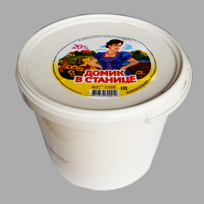 Сметанный продукт 20% ведро 5кг Домик в станице
