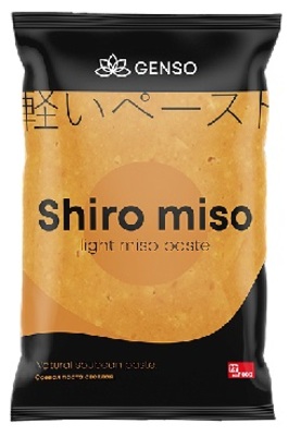Паста соевая мисо светлая shiro 1кг 1/10шт Genso Китай