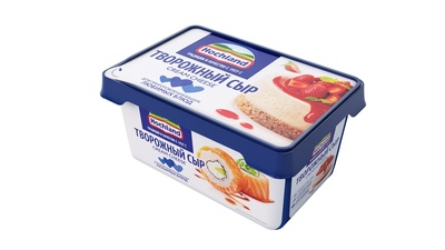 Творожный сыр CREAM CHEESE 65% 400гр 1/8шт Хохланд
