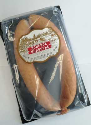 Куриная Рубленная п/к н/о з/а~600гр ТМ Донское подворье КолбасДон