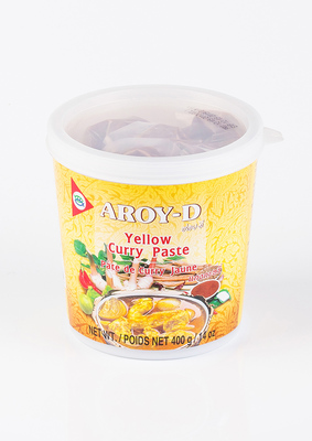Паста Карри желтая 400гр 1/24шт AROY-D Тайланд