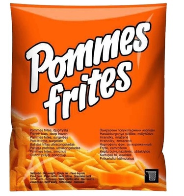 Картофель фри 6/6мм Жульен 2,5кг 1/4шт Агрофрост Германия