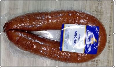 Мясная п/к н/о в/у 400гр Бобровский МК