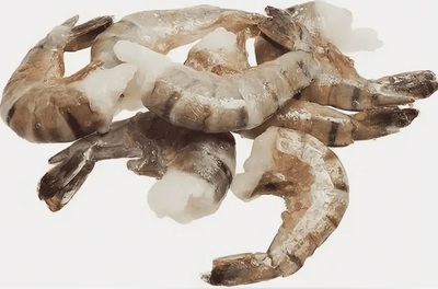 Креветка ваннамей б/г в панцире 21/25 Индия (1581)белая эт блок 1,8/10,8кг+