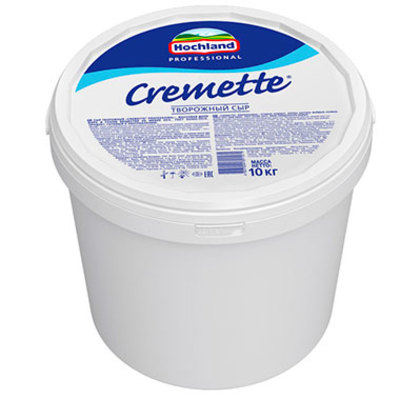 Творожный сыр 10кг ведро 65% СRЕМЕТТЕ PROFESSIONAL РФ