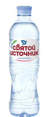 Вода питьевая негаз пл/бут 0,5л 1/12шт Святой Источник РФ