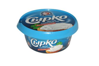 Крем-сыр Сырко Сливочный 60% 100гр 1/12шт MLEKARA SABAC A.