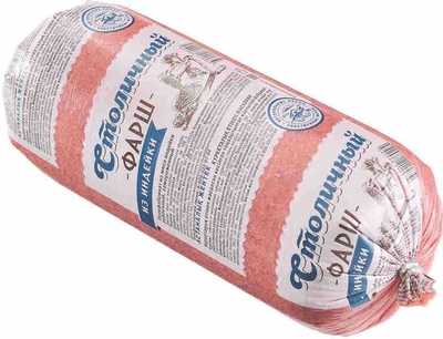 Фарш ИНДЕЙКИ СТО Столичный ПензаМолИнвест туба 0,9/9кг+