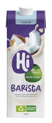 Напиток соевый Tetra Pak Бариста с кокосом для детей с 3-х лет 1,8% 1л Hi