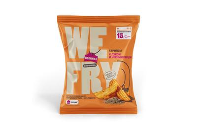 Картофельные стрипсы с луком и черным перцем WE FRY 700гр 1/12шт RFMB 21
 Ви Фрай
