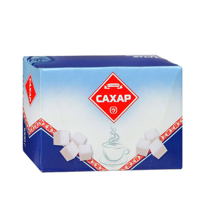 Сахар белый кусковой ГОСТ 1кг 1/9шт Слуцкий РБ
