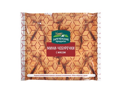 Мини-чебуречки с мясом 300гр 1/9шт ТМ Зареченские продукты