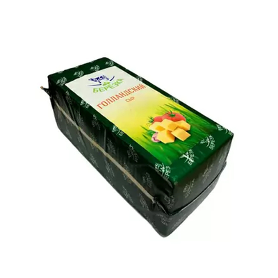 Голландский сыр 45% брус ~3,5кг/ ~10,5кг Савушкин ТМ Березка РБ