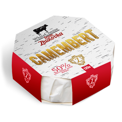 Камамберсыр 50% 125гр WhiteCheese from Zhukovka