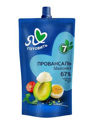 Майонез Провансаль 67% д/пак 200мл 1/24шт Я Люблю Готовить