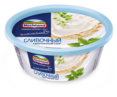Творожный сыр 140гр 60% сливочный Хохланд