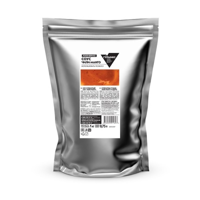 Соус Чили-манго дой-пак 1кг 1/6шт Food Service Гурмикс