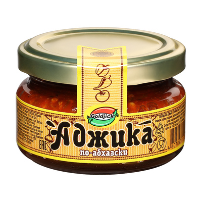 Аджика по-абхазски 120гр 1/12шт Тапако РФ