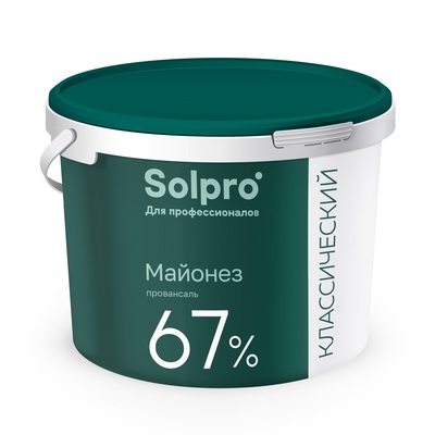 Майонез Провансаль классический 67% ведро 9,6кг СолПро