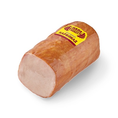 Карбонад домашний к/в кр/к в/у ~1кг Останкино