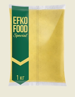 Соус Efko food special Горчичный 22% 1кг балк 1/10шт Эфко Фуд РФ