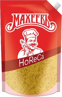 Горчица зернистая дой пак 1кг 1/8шт Махеев РФ