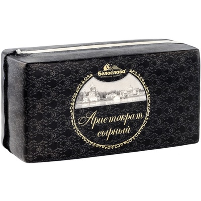 Сырный Аристократ с топ молоком сыр полутвердый 50% ~4кг/~16кг Белослава