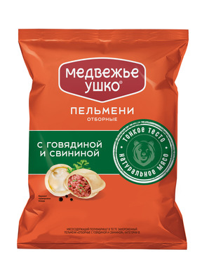 Пельмени Отборные свинина/говядина 430гр 1/16шт Стародворье
