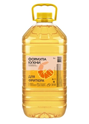 Масло подсолнечное раф дез фритюрное 5л 1/3шт Формула кухни