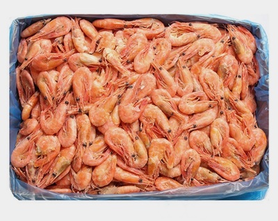 Креветка северная в/м с/г в панцире 90+  Шпицберген короб. 5кг