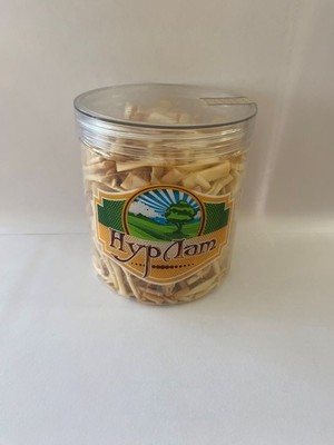 Спагетти продукт сыроделия копченый 45% стакан (СЕМЕЧКИ) 200гр 1/40шт Нурлат