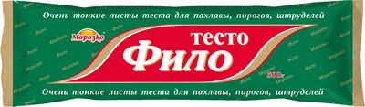 Тесто Фило 500гр Морозко