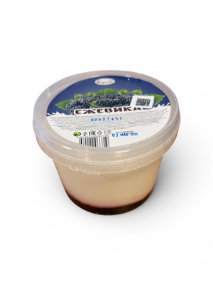 Продукт жировой десертный сладкий Ежевика  20% 700гр ведро 1/6шт Киреево