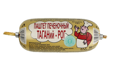 Паштет печеночный и/о 170гр ТАГАНий-РОГ