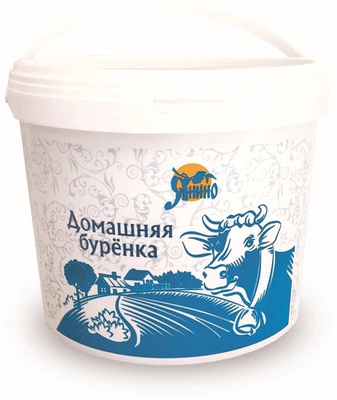 Сметаносодержащий продукт 20% 5кг ведро Домашняя бурёнка Янино