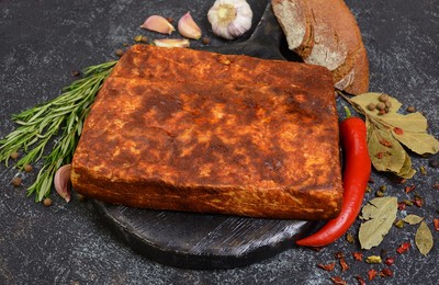 Шпик Венгерский в/у ~1.3кг 1/9шт Кубань Щедрая
